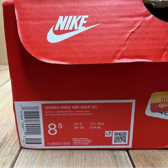 Nike Air Max SC Floral Lace Womens Barely Grape/Lavender/White HJ6002-500 Sz 8.5 - Picture 11 of 15